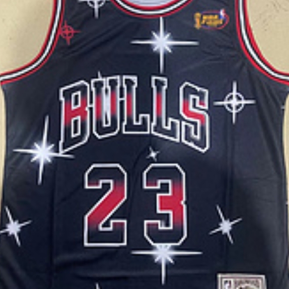 Other - Black Bulls Jersey with Red and White Accents